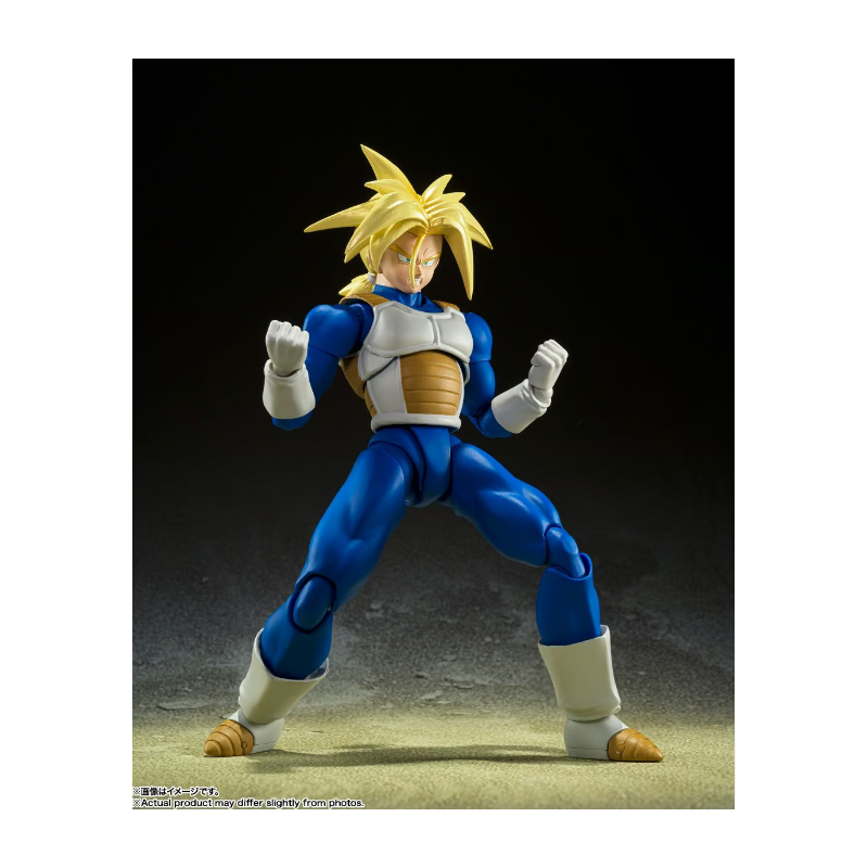 S.H.FIGUARTS DRAGON BALL Z - SUPER SAIYAN TRUNKS (INFINITE LATENT SUPER POWER) ACTION FIGURE BY BANDAI TAMASHII